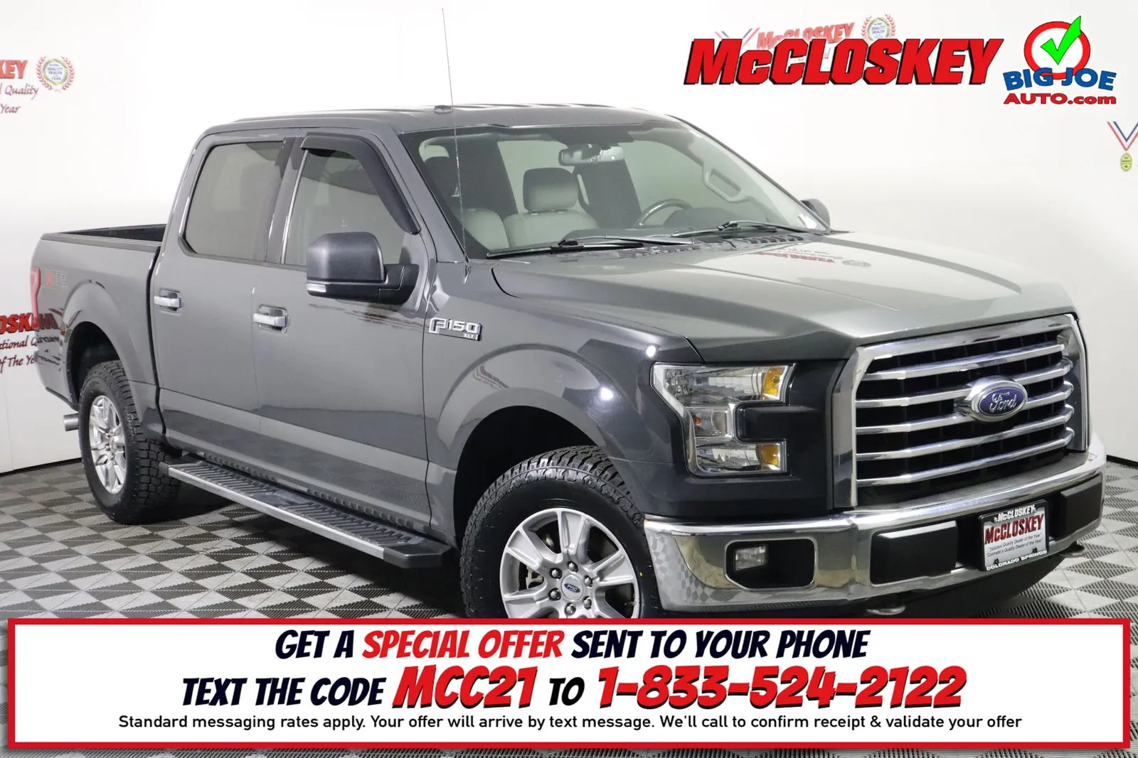 Gray 2017 Ford F-150 XLT for sale in Colorado Springs, CO