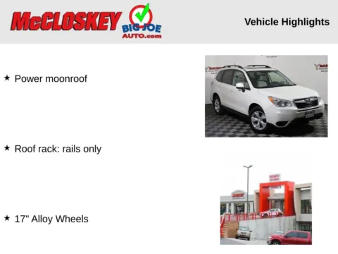 Photos of 2015 Subaru Forester 2.5i Premium for sale in Colorado Springs, CO at McCloskey Truck Town