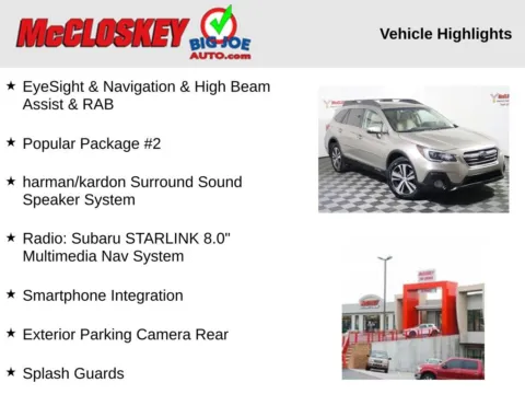 Photos of 2018 Subaru Outback 3.6R for sale in Colorado Springs, CO at McCloskey Truck Town