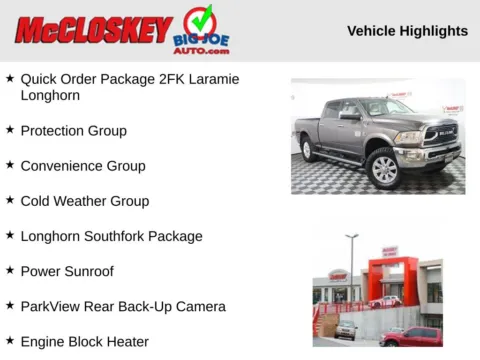 Photos of 2018 Ram 3500 Laramie Longhorn for sale in Colorado Springs, CO at McCloskey Truck Town