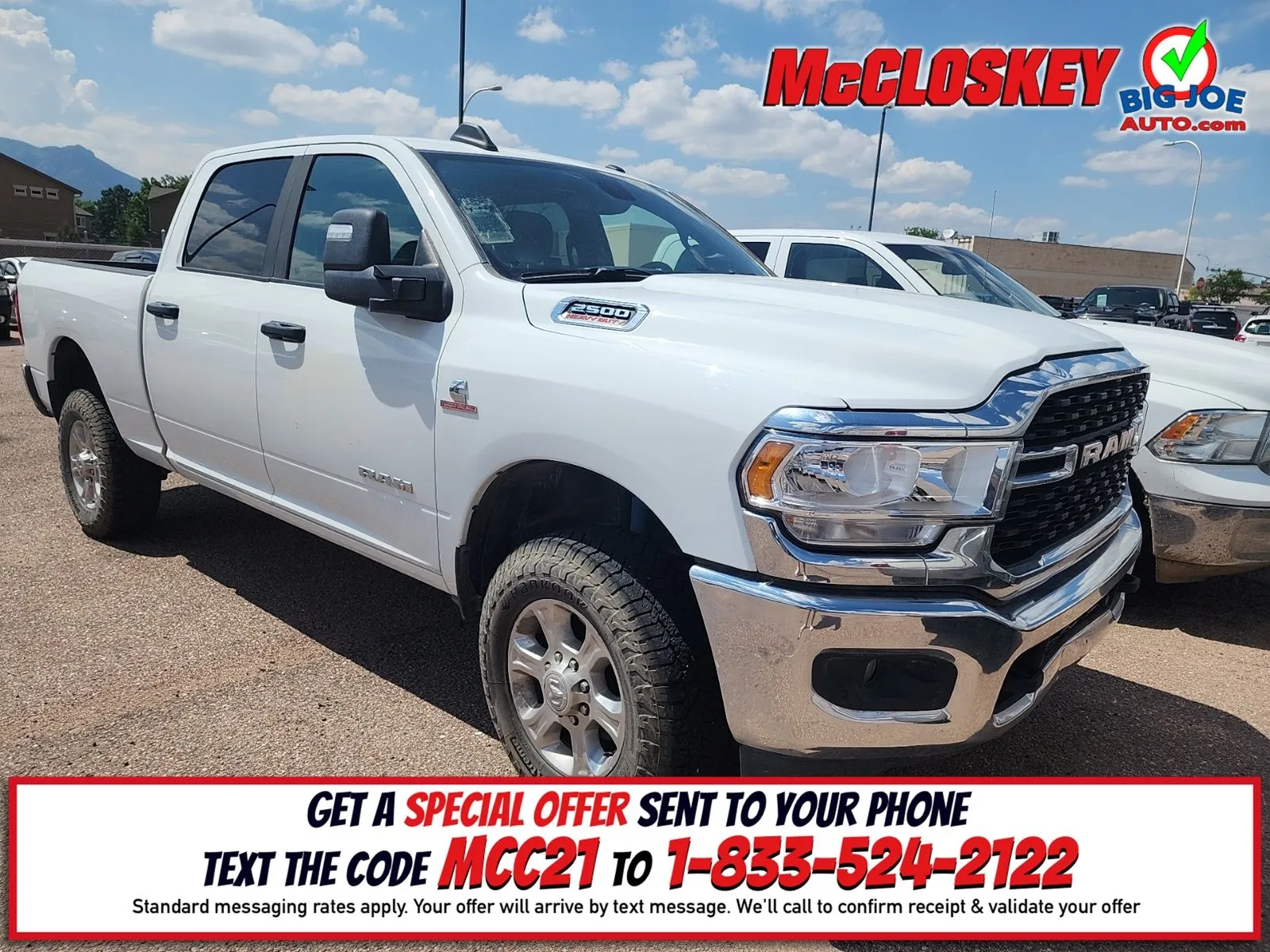 White 2024 Ram 2500 Big Horn for sale in Colorado Springs, CO