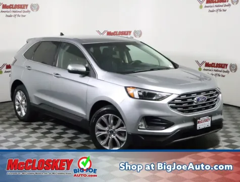 Silver 2022 Ford Edge Titanium for sale in Colorado Springs, CO