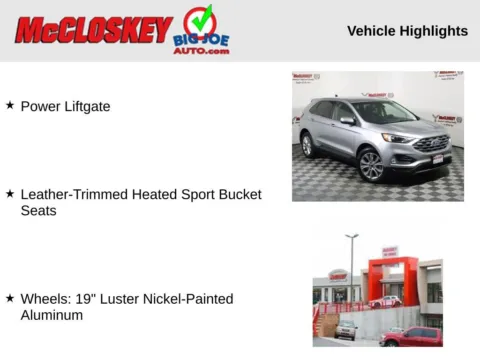 Photos of 2022 Ford Edge Titanium for sale in Colorado Springs, CO at McCloskey Truck Town (Licensed as McCloskey Motors Inc.)