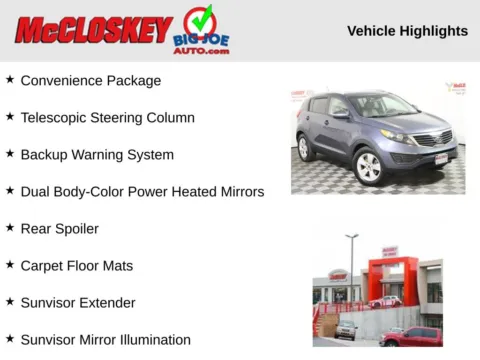 Photos of 2012 Kia Sportage LX for sale in Colorado Springs, CO at McCloskey Truck Town