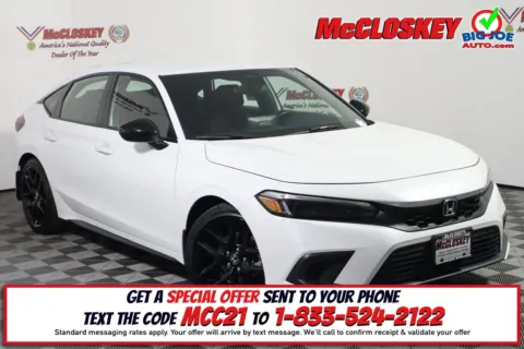 White 2023 Honda Civic Sport for sale in Colorado Springs, CO