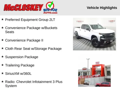 Photos of 2021 Chevrolet Silverado 1500 LT Trail Boss for sale in Colorado Springs, CO at McCloskey Motors, Inc.