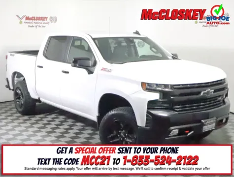 White 2021 Chevrolet Silverado 1500 LT Trail Boss for sale in Colorado Springs, CO