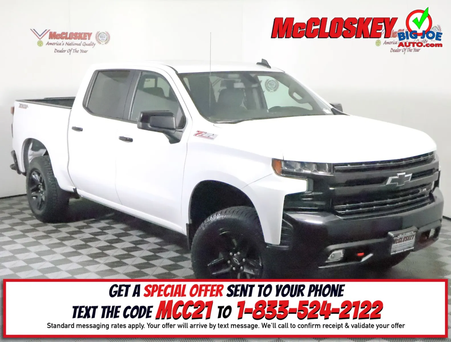 White 2021 Chevrolet Silverado 1500 LT Trail Boss for sale in Colorado Springs, CO
