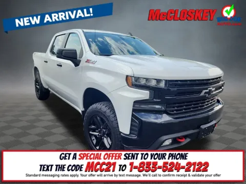 White 2021 Chevrolet Silverado 1500 LT Trail Boss for sale in Colorado Springs, CO