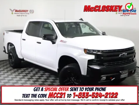 White 2021 Chevrolet Silverado 1500 LT Trail Boss for sale in Colorado Springs, CO