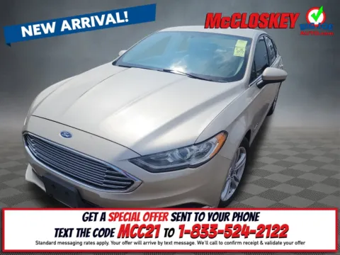 White 2018 Ford Fusion Hybrid S for sale in Colorado Springs, CO