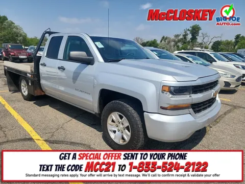Silver 2017 Chevrolet Silverado 1500 Custom for sale in Colorado Springs, CO