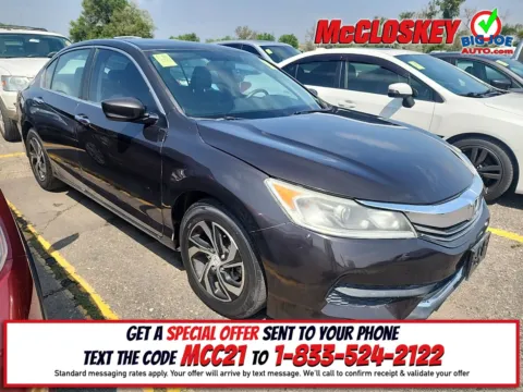 Brown 2017 Honda Accord LX for sale in Colorado Springs, CO