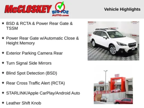 Photos of 2019 Subaru Outback 2.5i Premium for sale in Colorado Springs, CO at McCloskey Truck Town