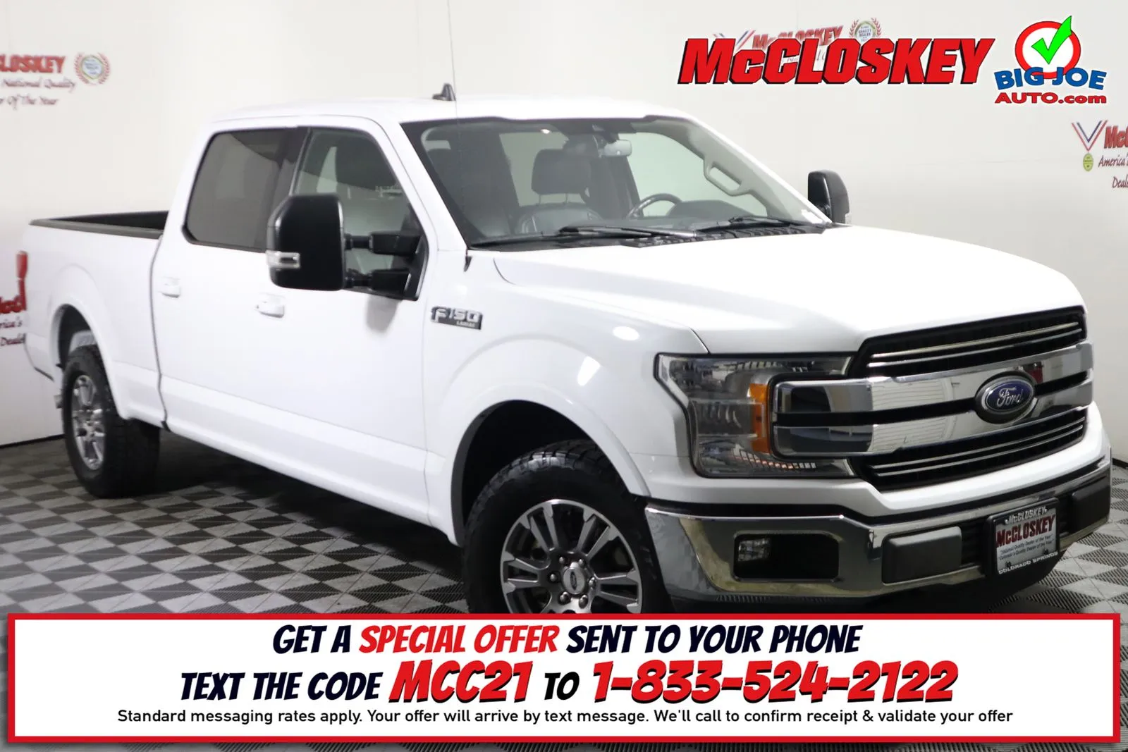 White 2020 Ford F-150 Lariat for sale in Colorado Springs, CO