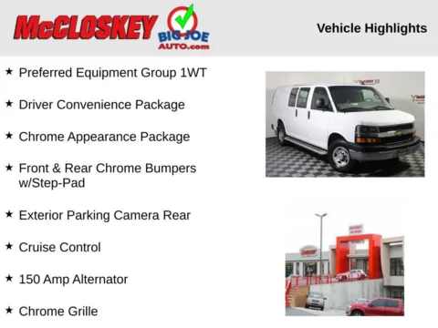 Photos of 2023 Chevrolet Express Cargo Van Work Van for sale in Colorado Springs, CO at McCloskey Truck Town (Licensed as McCloskey Motors Inc.)