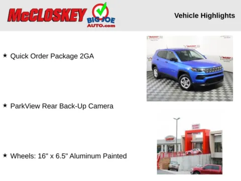 Photos of 2022 Jeep Compass Sport for sale in Colorado Springs, CO at McCloskey Truck Town