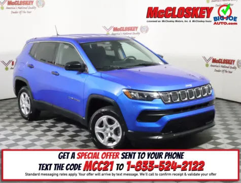 Blue 2022 Jeep Compass Sport for sale in Colorado Springs, CO