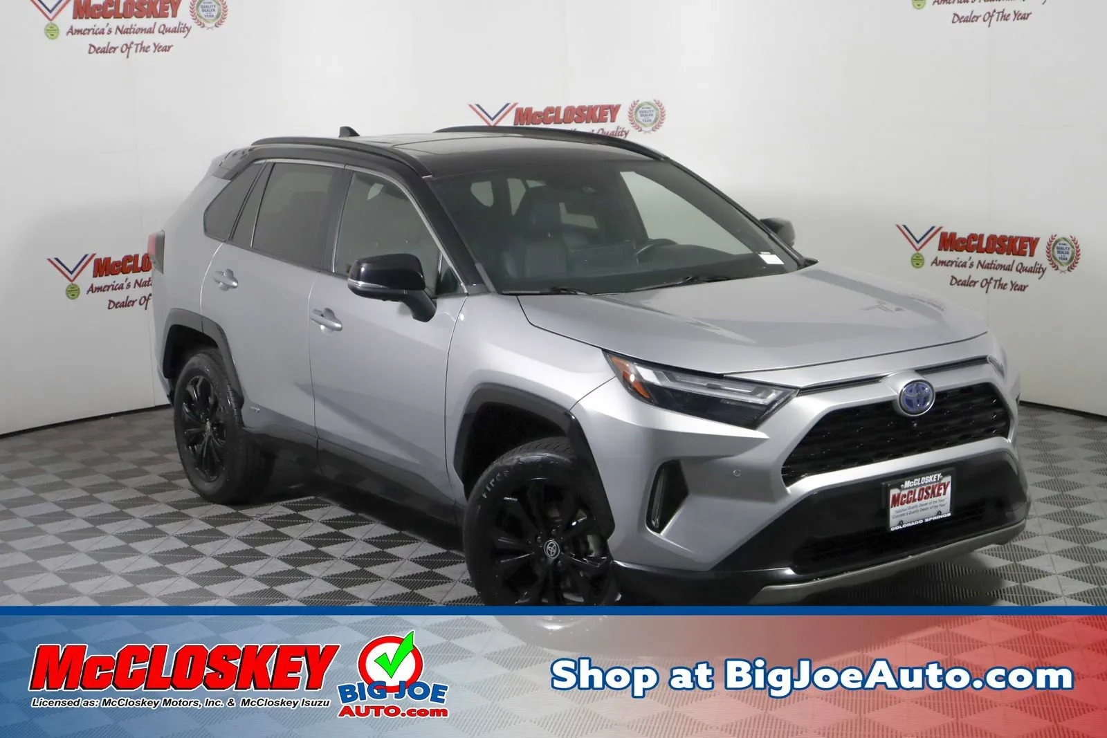 Black 2023 Toyota RAV4 Hybrid XSE for sale in Colorado Springs, CO