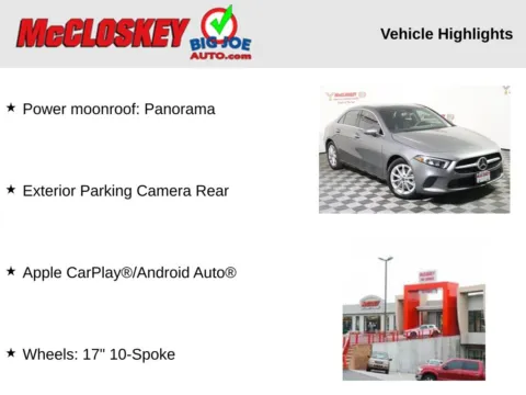 Photos of 2021 Mercedes-Benz A-Class A 220 for sale in Colorado Springs, CO at McCloskey Truck Town