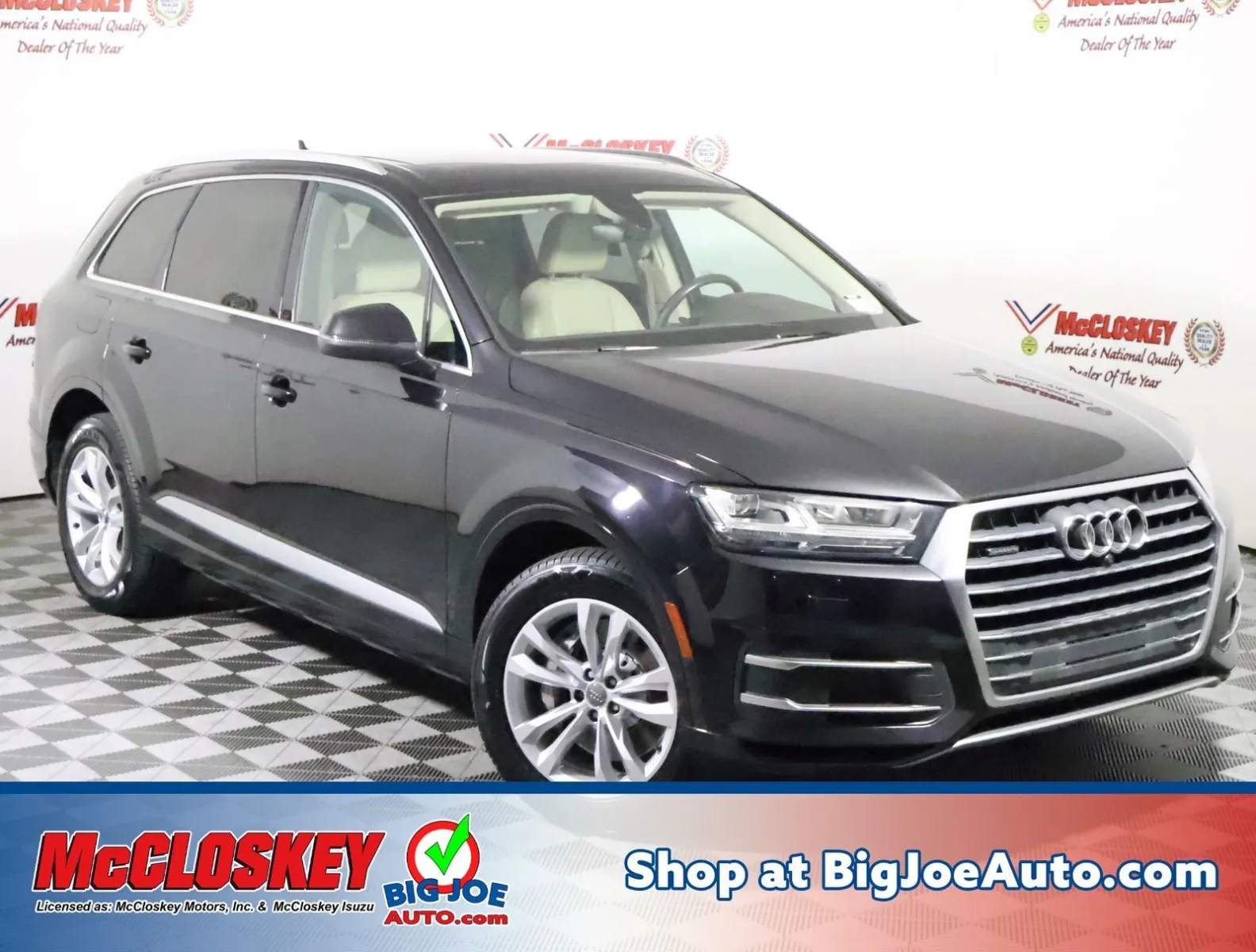 Black 2019 Audi Q7 45 SE Premium for sale in Colorado Springs, CO