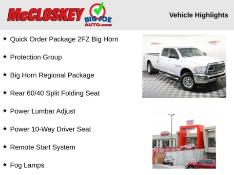 Photos of 2016 Ram 2500 Big Horn for sale in Colorado Springs, CO at McCloskey Truck Town