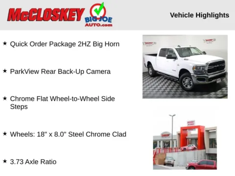Photos of 2020 Ram 2500 Big Horn for sale in Colorado Springs, CO at McCloskey Truck Town (Licensed as McCloskey Motors Inc.)