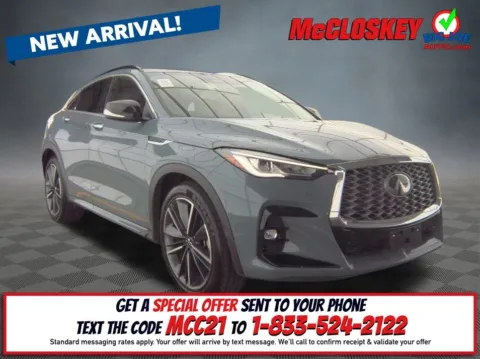 Gray 2024 INFINITI QX55 LUXE for sale in Colorado Springs, CO