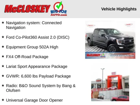 Photos of 2022 Ford F-150 Lariat for sale in Colorado Springs, CO at McCloskey Truck Town (Licensed as McCloskey Motors Inc.)
