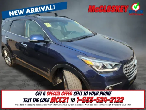 Blue 2018 Hyundai Santa Fe SE Ultimate for sale in Colorado Springs, CO