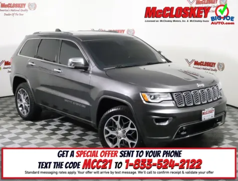 Gray 2020 Jeep Grand Cherokee Overland for sale in Colorado Springs, CO