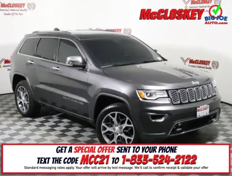 Gray 2020 Jeep Grand Cherokee Overland for sale in Colorado Springs, CO