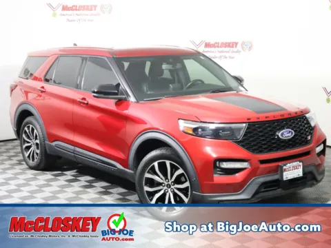 Red 2021 Ford Explorer ST for sale in Colorado Springs, CO
