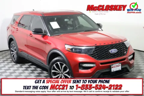Red 2021 Ford Explorer ST for sale in Colorado Springs, CO