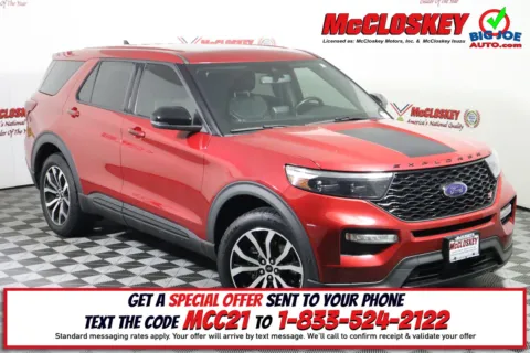 Red 2021 Ford Explorer ST for sale in Colorado Springs, CO
