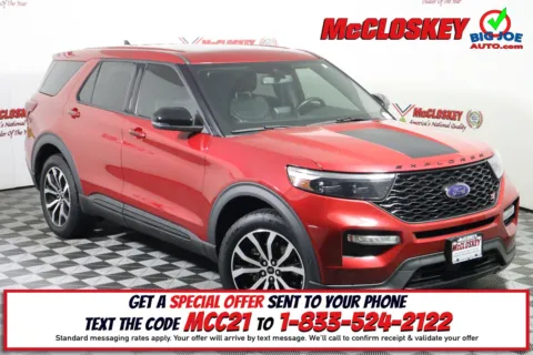 Red 2021 Ford Explorer ST for sale in Colorado Springs, CO