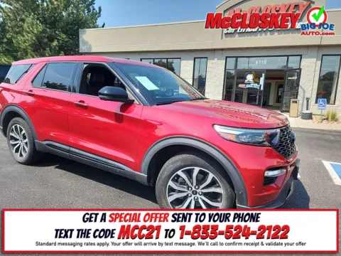 Red 2021 Ford Explorer ST for sale in Colorado Springs, CO