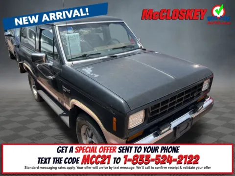 Black 1988 Ford Bronco II for sale in Colorado Springs, CO