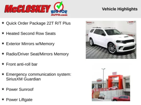 Photos of 2023 Dodge Durango R/T Plus for sale in Colorado Springs, CO at McCloskey Truck Town