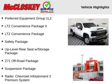 Photos of 2024 Chevrolet Silverado 2500HD LTZ for sale in Colorado Springs, CO at McCloskey Truck Town (Licensed as McCloskey Motors Inc.)