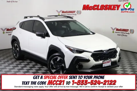 White 2024 Subaru Crosstrek Limited for sale in Colorado Springs, CO
