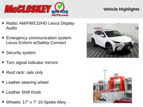 Photos of 2018 Lexus NX 300h for sale in Colorado Springs, CO at McCloskey Truck Town