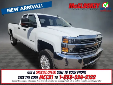 White 2016 Chevrolet Silverado 2500HD Work Truck for sale in Colorado Springs, CO