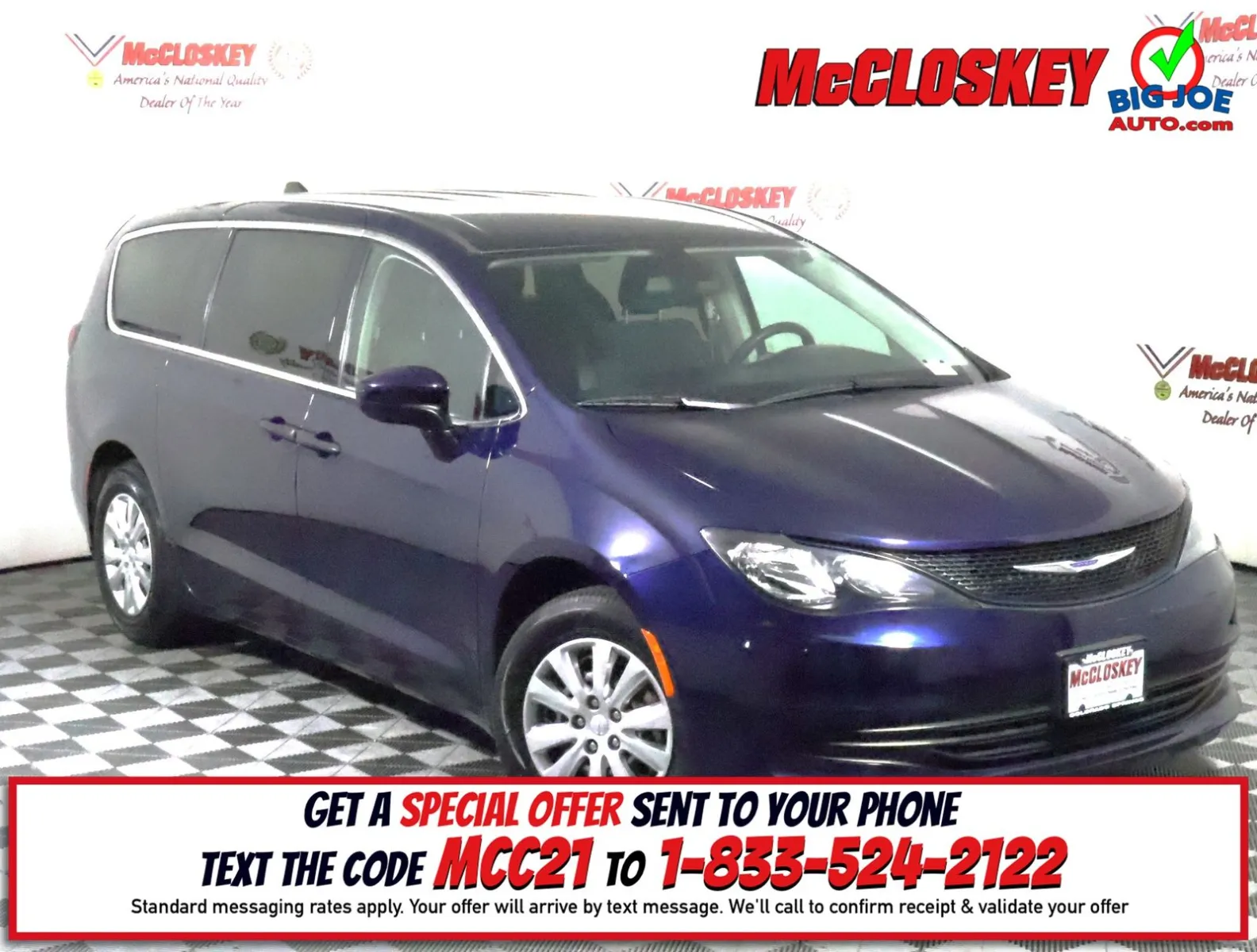 Blue 2020 Chrysler Voyager L for sale in Colorado Springs, CO