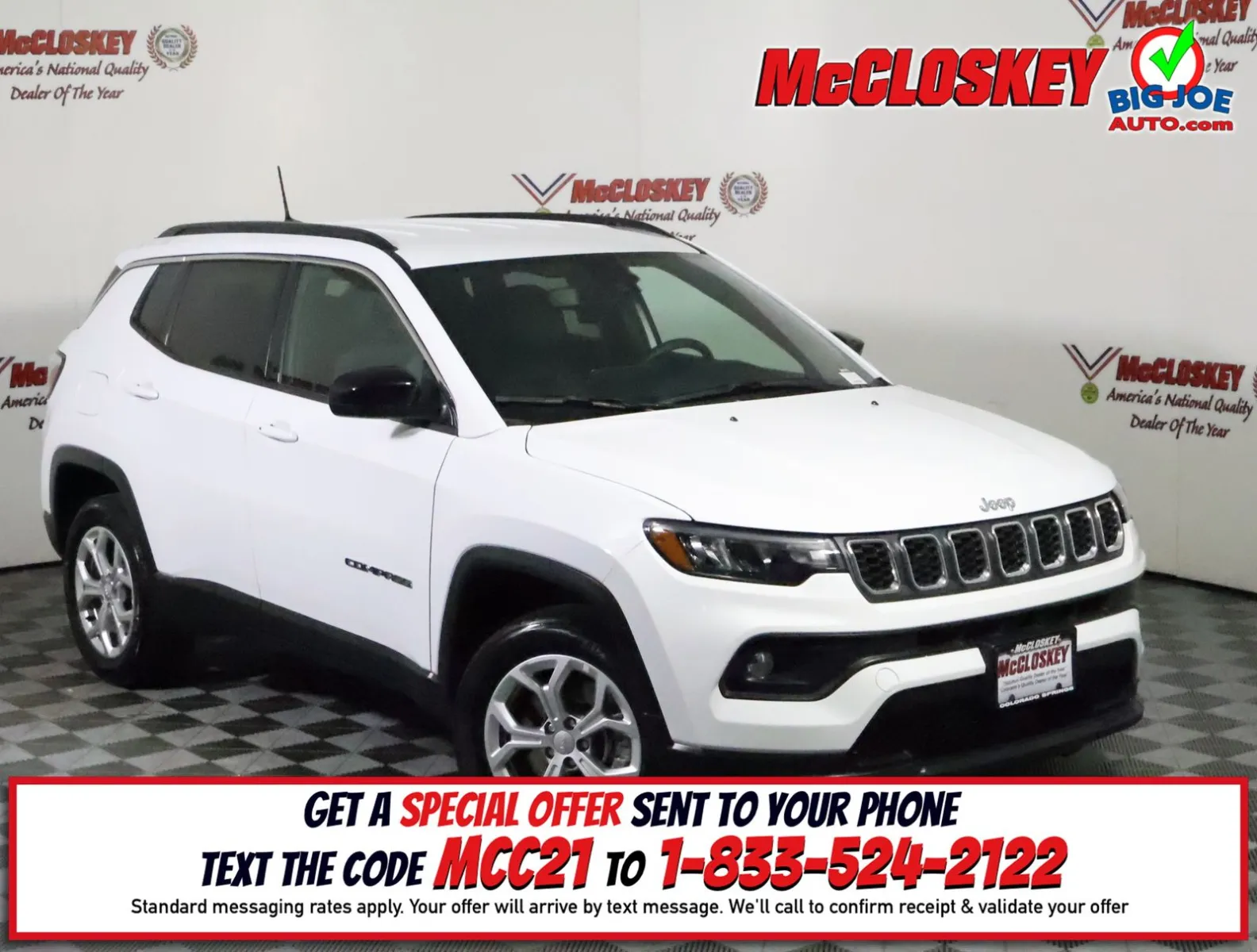 White 2024 Jeep Compass Latitude for sale in Colorado Springs, CO
