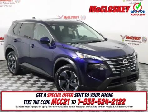 Blue 2024 Nissan Rogue SV for sale in Colorado Springs, CO