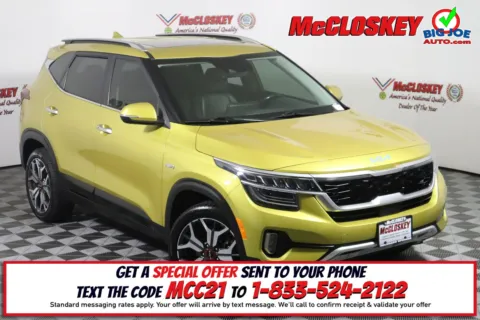 Yellow 2022 Kia Seltos SX for sale in Colorado Springs, CO