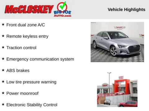 Photos of 2024 Audi A3 40 Premium for sale in Colorado Springs, CO at McCloskey Motors, Inc.