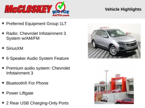 Another view of 2024 Chevrolet Equinox LT for sale in Colorado Springs, CO at McCloskey Truck Town (Licensed as McCloskey Motors Inc.)