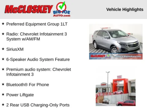 Photos of 2024 Chevrolet Equinox LT for sale in Colorado Springs, CO at McCloskey Truck Town (Licensed as McCloskey Motors Inc.)